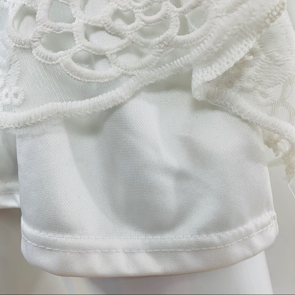 Francesca’s ALYA / Embroidered White Dress - Picture 6 of 8